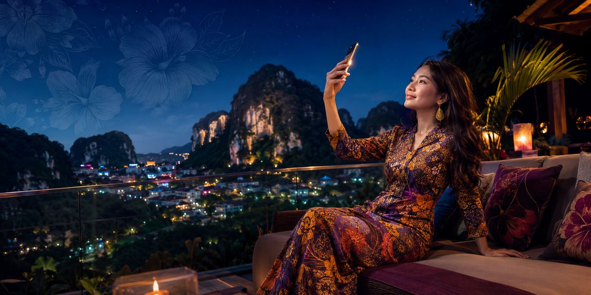 Pemain kasino mudah alih bercorak batik di Ipoh menggunakan sv650